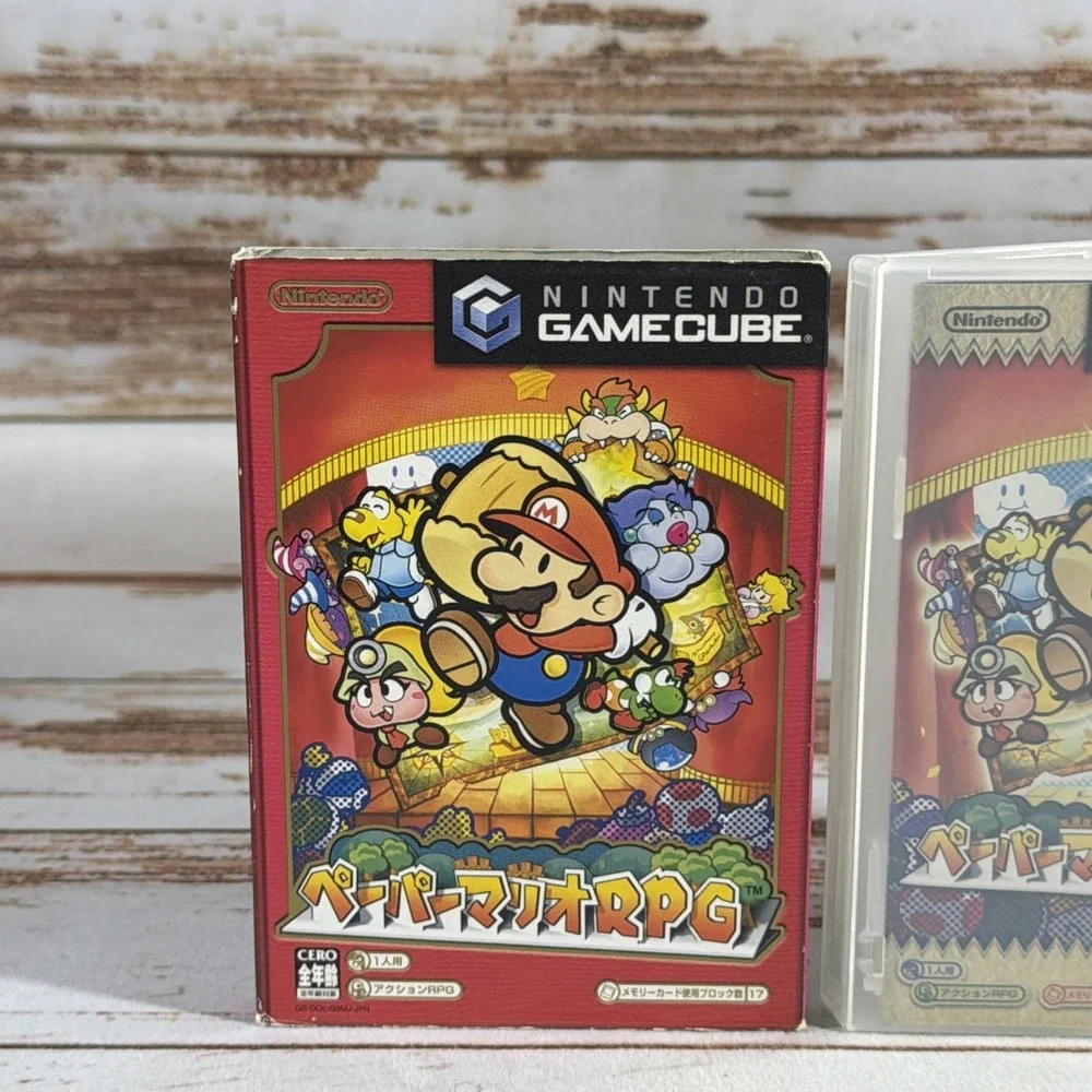 Paper Mario RPG The Thousand‑Year Door Nintendo GameCube Japan NTSC‑J – Used